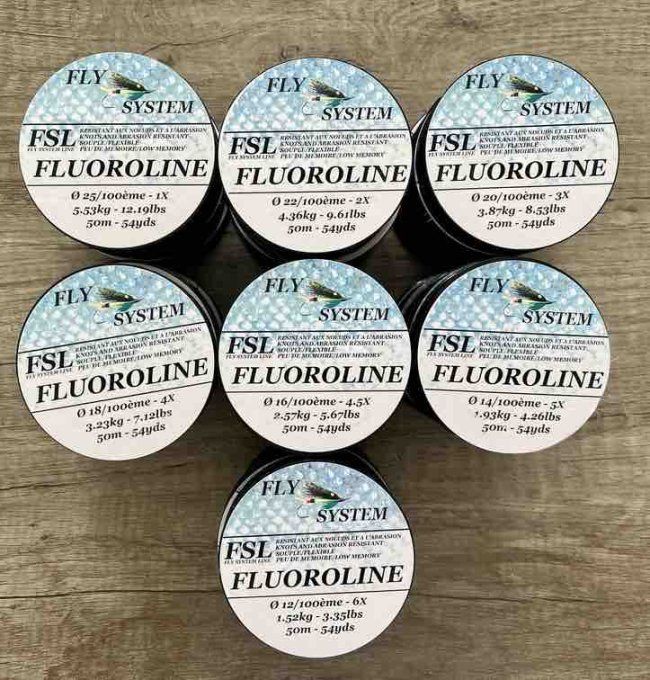 Fil Fluorocarbone FLUOROLINE FSL (bobine de 50m)