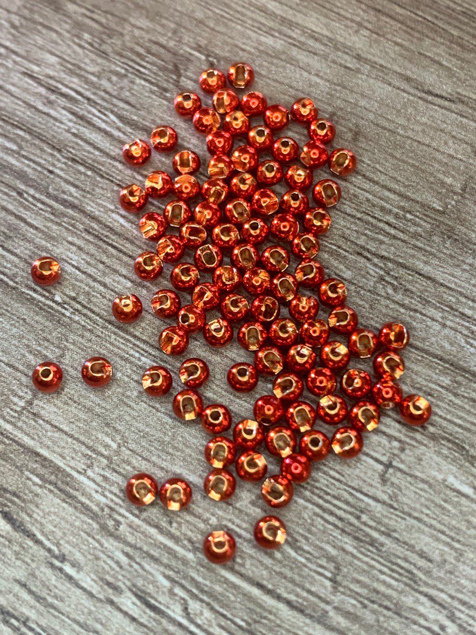 25 ou 50 billes fendues tungstène ORANGE METAL à partir de 3.90