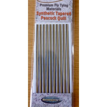 Quills de paon synthétiques 