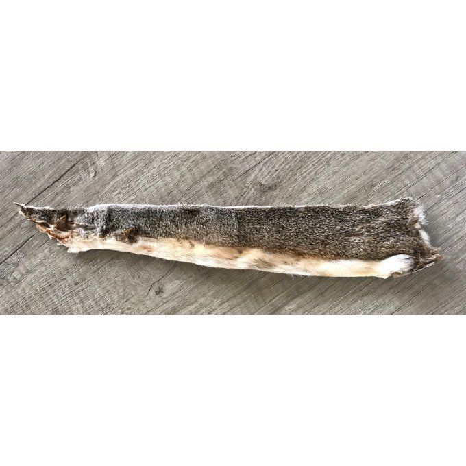1/2 peau d'écureuil gris ou roux