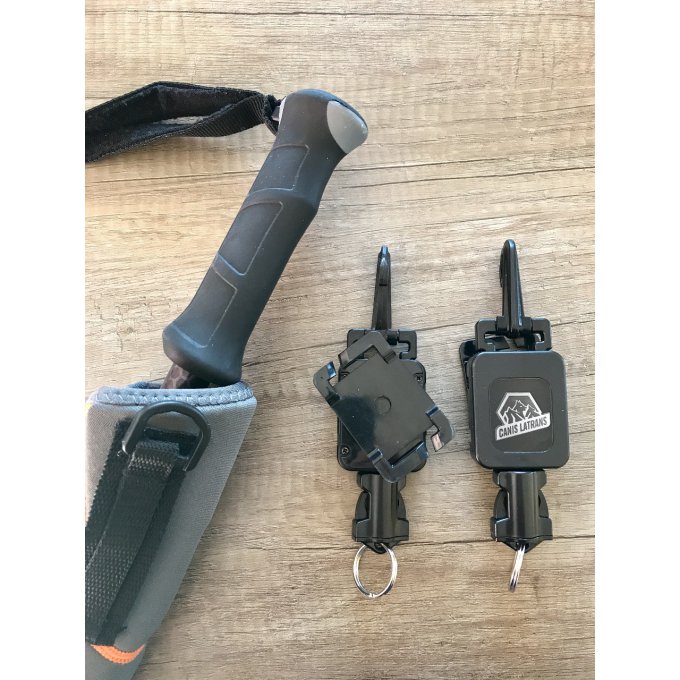 Retractor pour bâton de wading