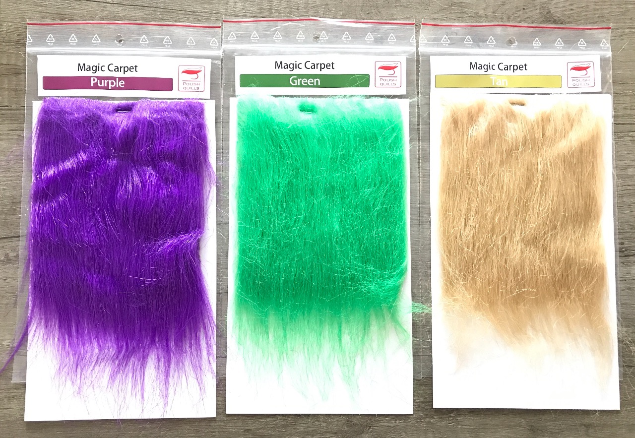 thumbnail image 2 of Polish Quills Magic Carpet Craft Fur - Premium Wings For Fly Tying 2 of 3