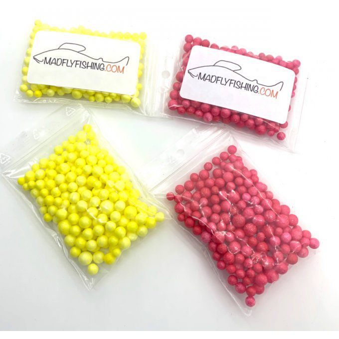 Billes sagex colorées 