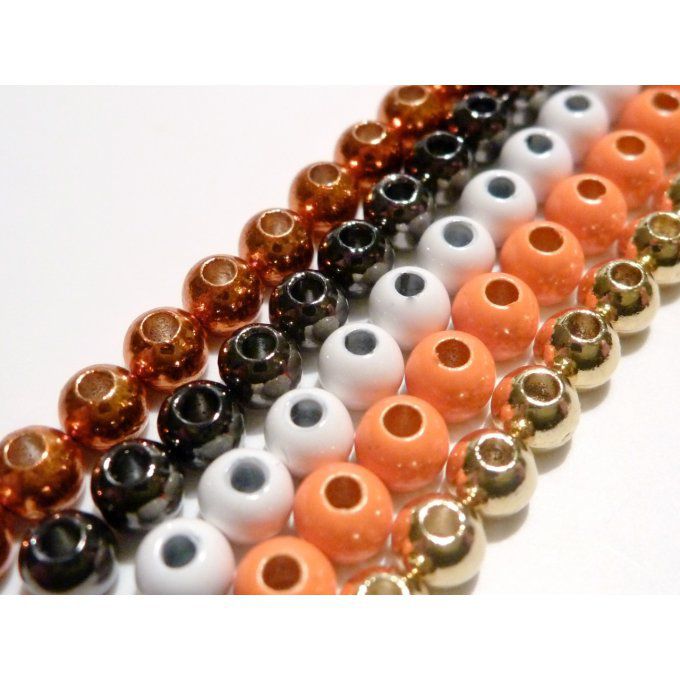 50 ou 25 Billes en tungstène en #2.5mm #2.4mm ou #2mm ou 1.5mm