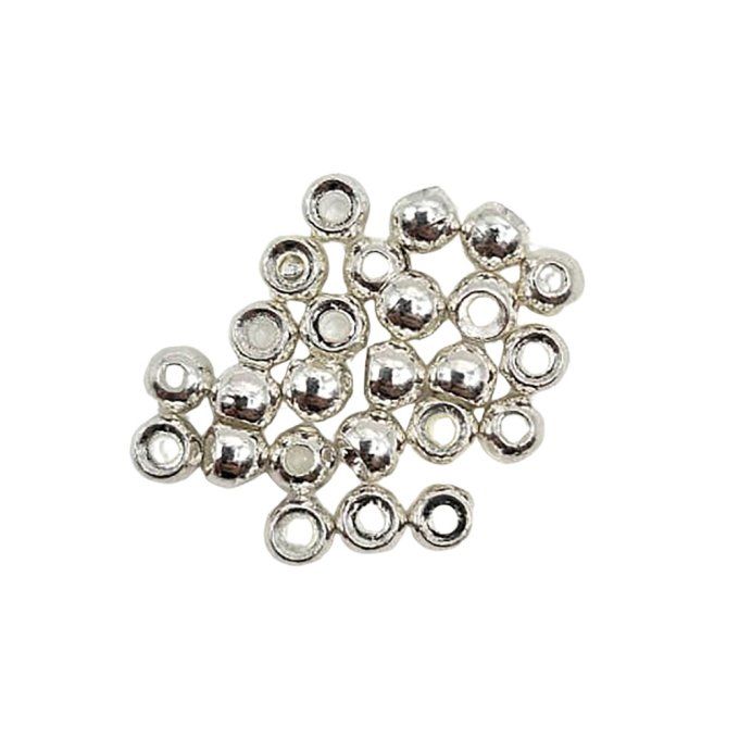 25 Billes laiton DVX ARGENT