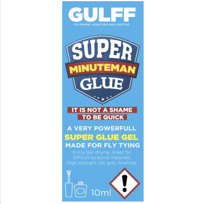 Colle Super Glue minuteman GULFF (Version gel)