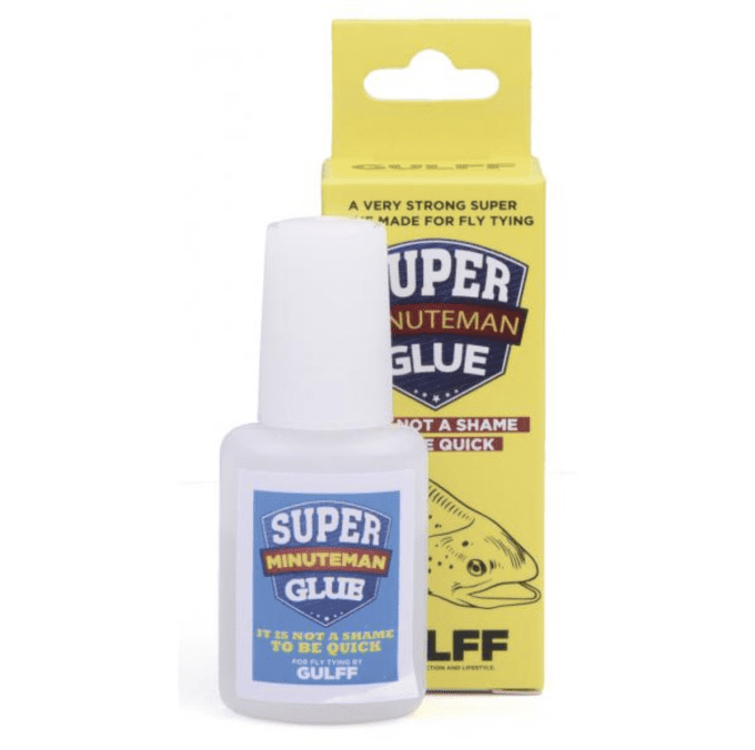 Colle Super Glue minuteman GULFF (Version gel) - Madflyfishing