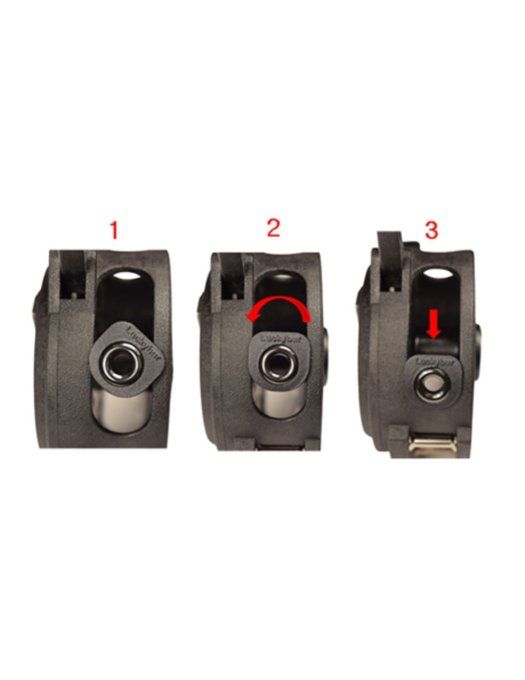 Guide fil pro Luckybur LB9 pour moulinet Vivarelli uniquement