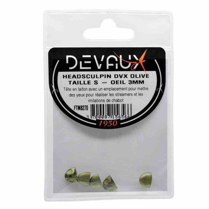 Headsculpin DVX taille S (oeil 3mm)