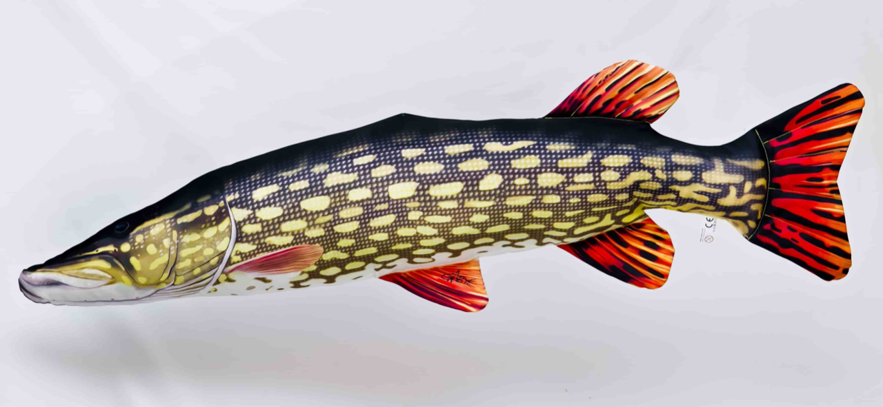 Animal en Peluche brochet peluche longueur d'env. 29 cm poisson Peluche Doudou 