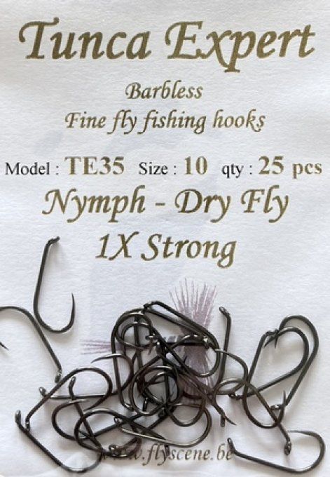 Hameçons TUNCA Expert TE35 Nymphes & sèches