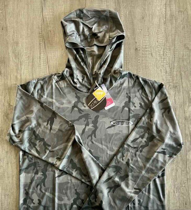 BAMBOO BUG & UV Hoodie, camo VISION