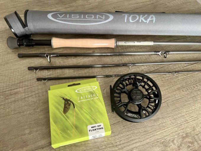 Ensemble MADFLY carnassier Vision TOKA  9' #9