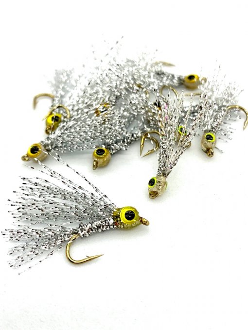 Alevin fourrage sparkler argent