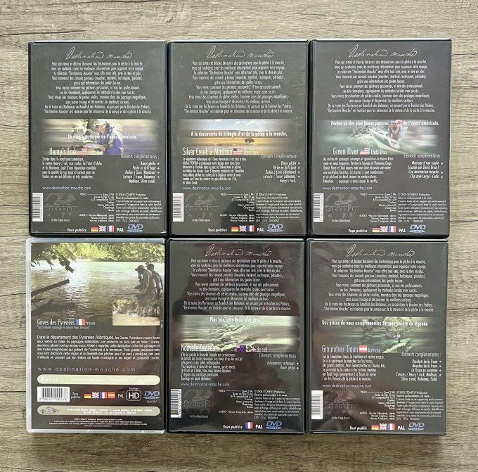 Lot 6 DVD  "Destination Mouche" (occasion)