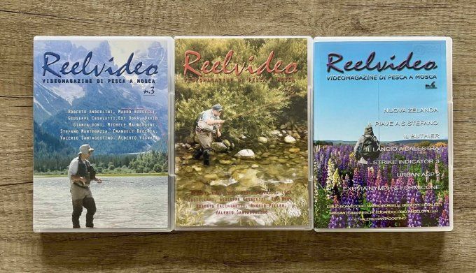 Lot 3 DVD en italien "ReelVidéo" (occasion)