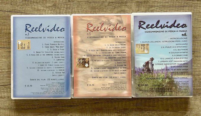 Lot 3 DVD en italien "ReelVidéo" (occasion)