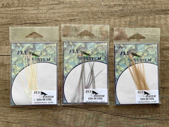 Plumes cou #12-#18,  grd 1 Super Select FLY SYSTEM