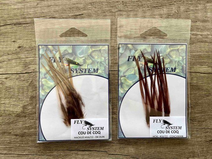 Plumes cou #12-#18,  grd 1 Super Select FLY SYSTEM