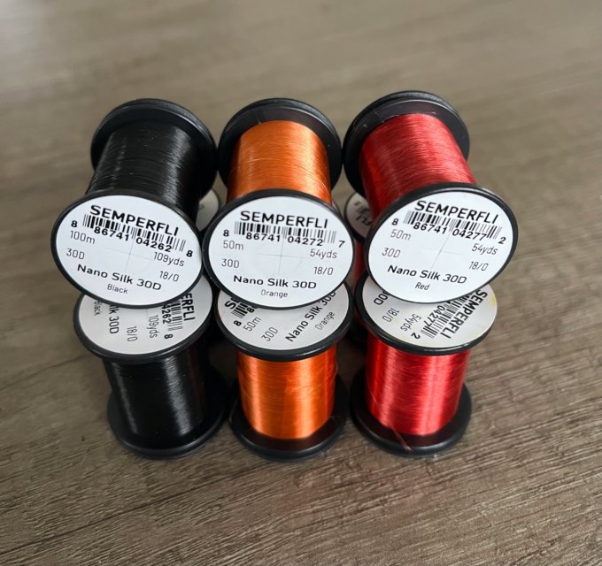 Fil SEMPERFLI NANO SILK ultra 30D 18/0 ou 50D 12/0