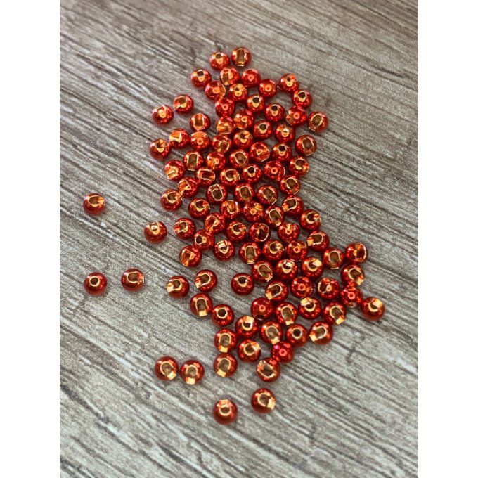 25 ou 50 billes fendues tungstène ORANGE METAL à partir de 3.90€