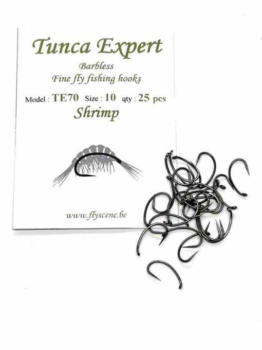Hameçons TUNCA Expert TE70 Shrimp (Crevette)