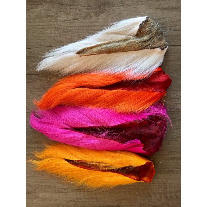 Bucktail teinté