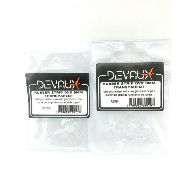 Rubber strip DVX 3mm ou 6mm