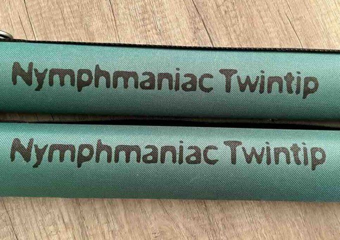 Canne NYMPHMANIAC TWINTIP  nouveauté 2025 poignée EVA