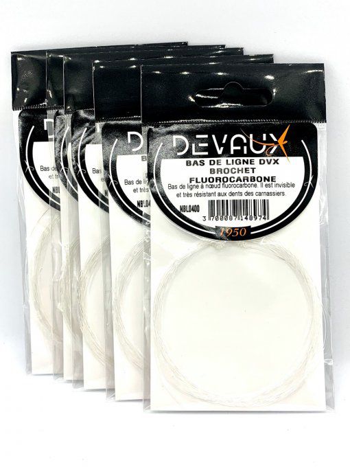 Bas de ligne DVX brochet fluorocarbone