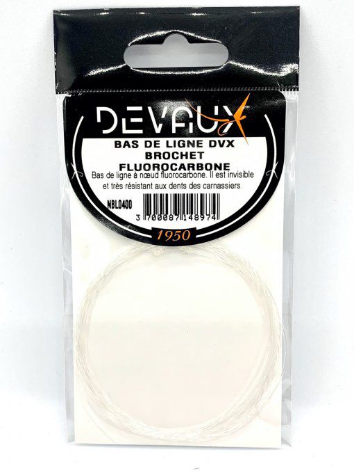 Bas de ligne DVX brochet fluorocarbone