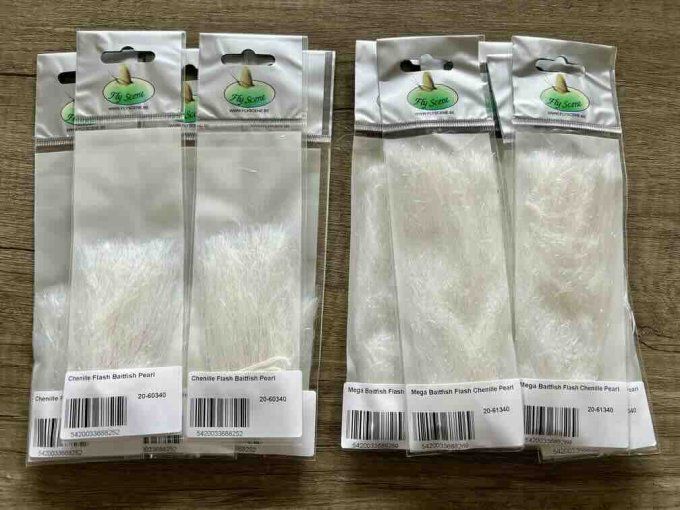 Baitfish Flash Chenille Perle 