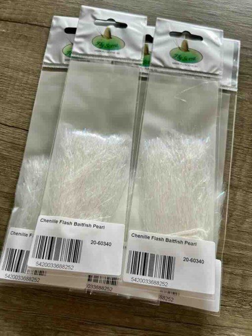Baitfish Flash Chenille Perle 
