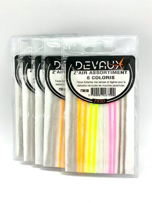  Assortiment 6 coloris Z-AIR DVX