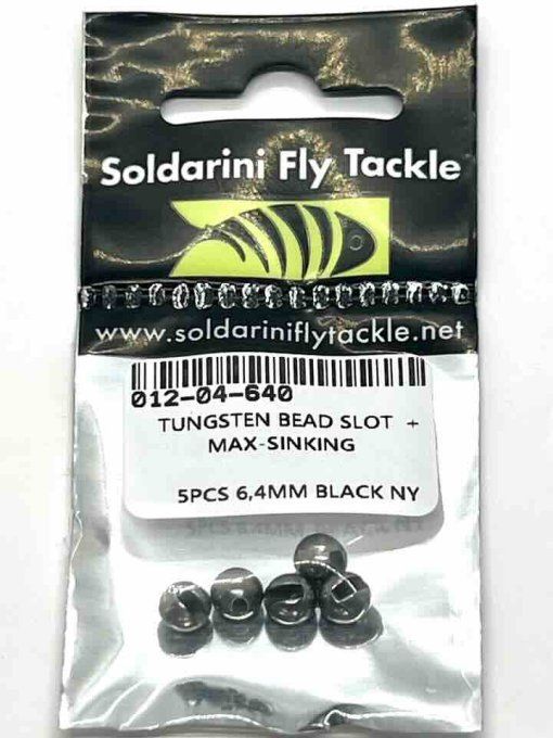Tungsten bead Slot Max Sinking BLACK NICKEL