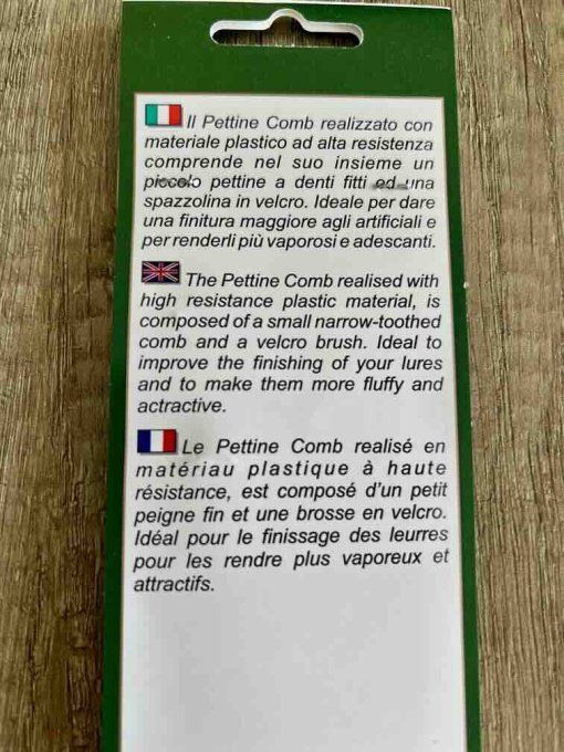 Petit peigne et Brosse velcro STONFO