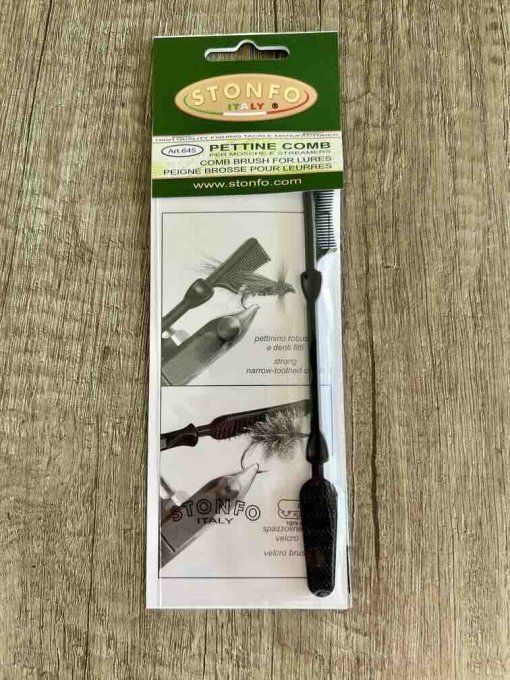 Petit peigne et Brosse velcro STONFO