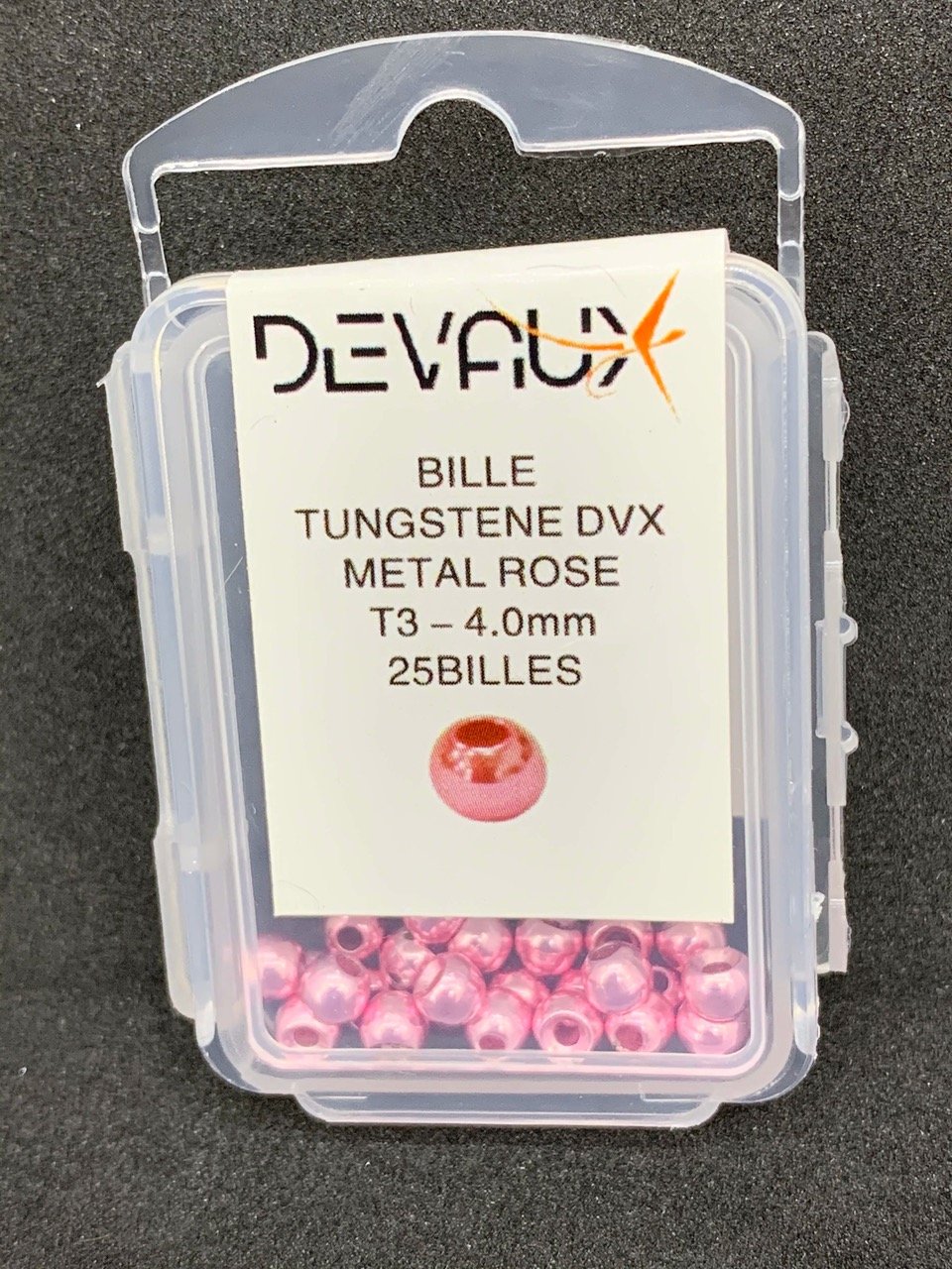 Billes tungstène DVX métal rose