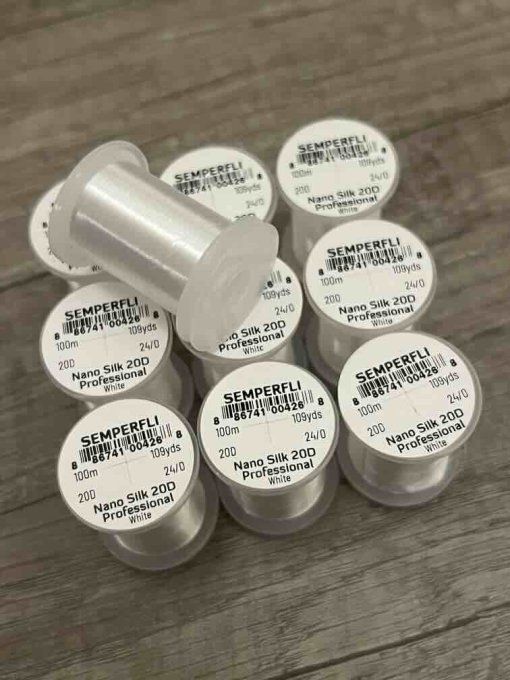 NANO SILK FINEST semperfli - 20 den - 24/0 - 100 m