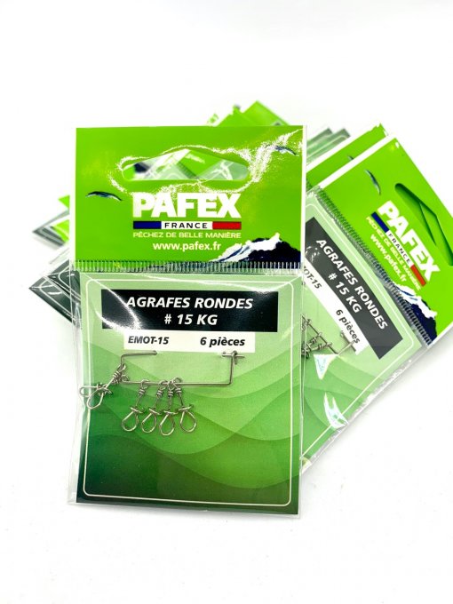 Agrafes rondes Pafex 