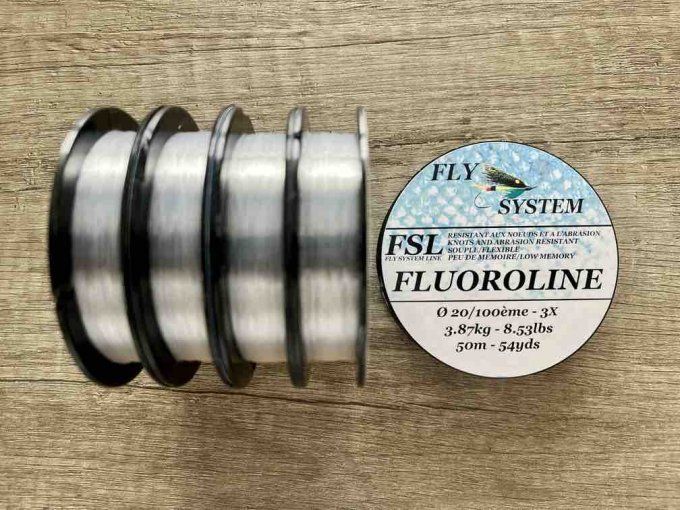 Fil Fluorocarbone FLUOROLINE FSL (bobine de 50m)