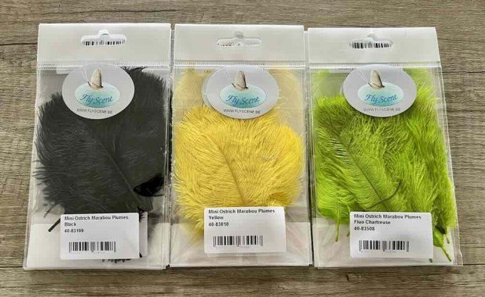 Marabout Petites Plumes D'Autruche Fly Scene