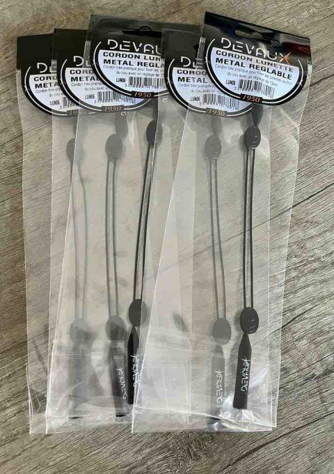 Cordon lunettes métal réglable DVX