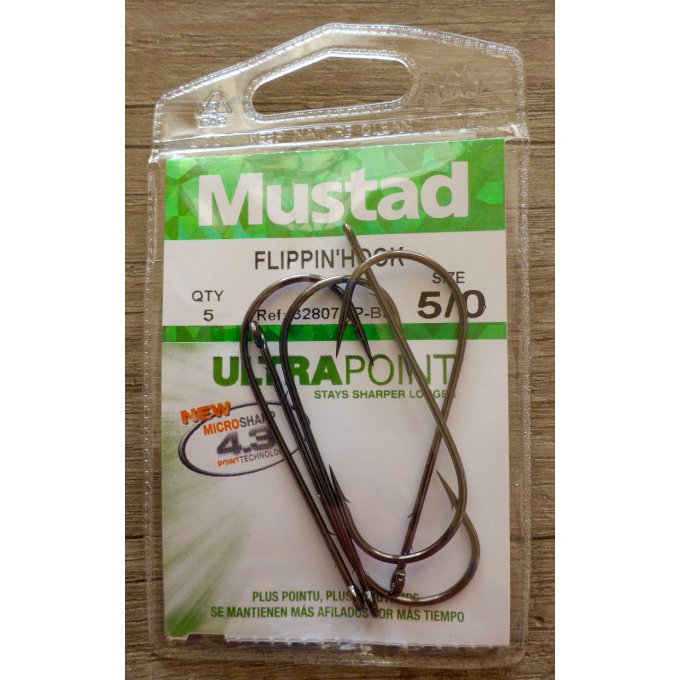 Hameçons MUSTAD 4/0 ou 5/0