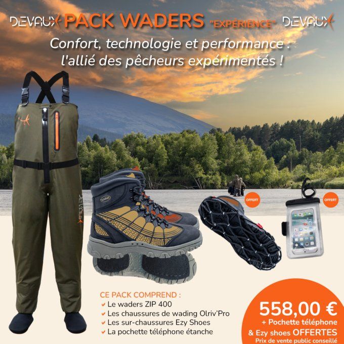 Pack WADERS Expérience DVX