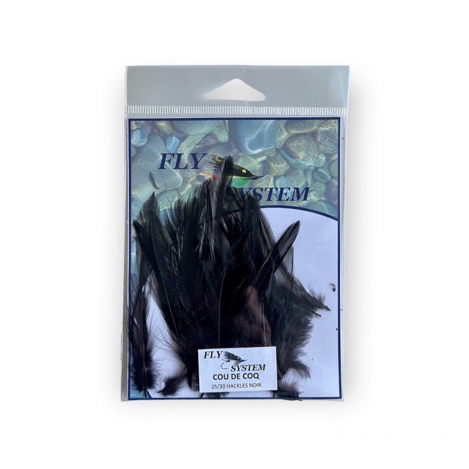 Plumes de cou de coq (hackles) FLY SYSTEM