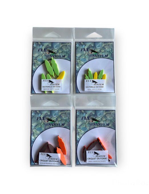 Corps préformés en mousse bicolore FLY SYSTEM