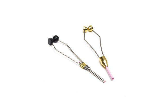 Porte bobine céramique 2 Devaux (tube rose)
