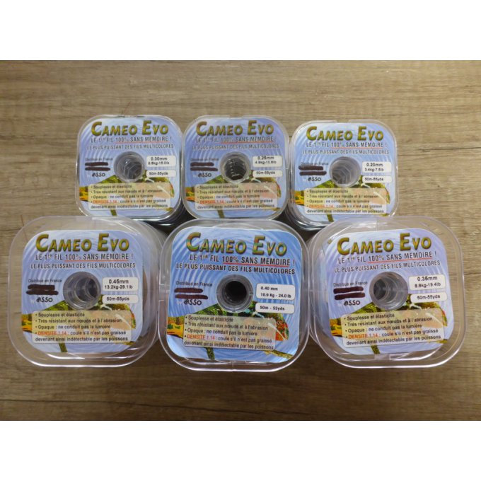 Fils pour bas de ligne CAMEO EVO