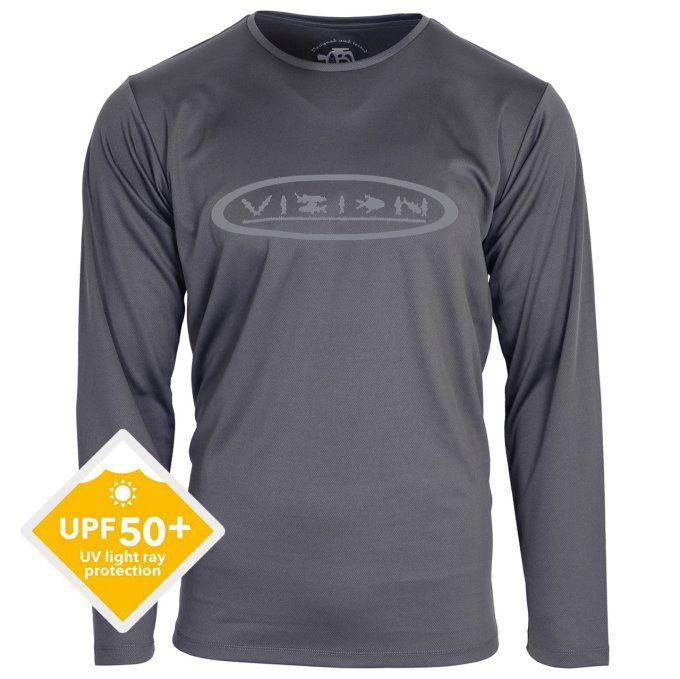 Tee-shirt manches longues VISION en Bambou